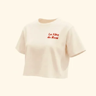 More Rosé Please Cropped Tee